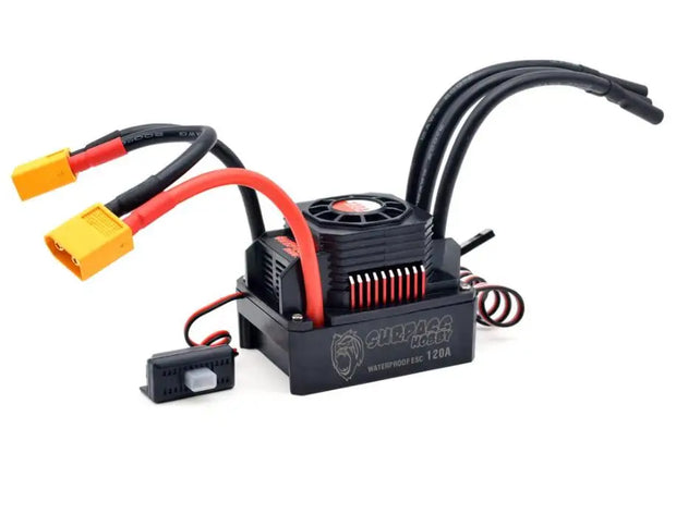 Waterproof 25A 35A 45A 60A 80A 120A 150A ESC Brushless Senseless Speed Controller T / XT60 plugfor 1/8 1/10 1/12 1/20 RC Car