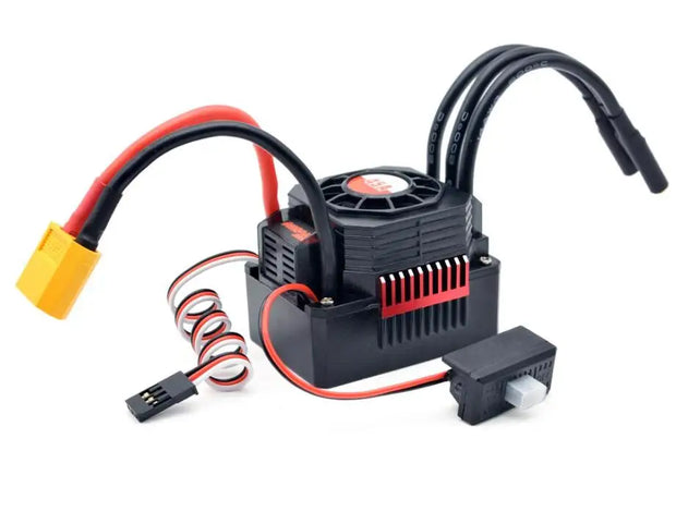 Waterproof 25A 35A 45A 60A 80A 120A 150A ESC Brushless Senseless Speed Controller T / XT60 plugfor 1/8 1/10 1/12 1/20 RC Car