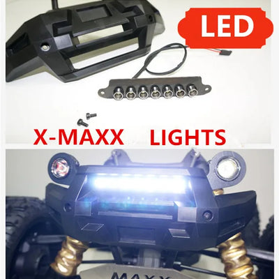 Front Bumper Light LED 5mm for 77086-4 1/5 Traxxas X-MAXX XMAXX RC Car Upgrade Parts