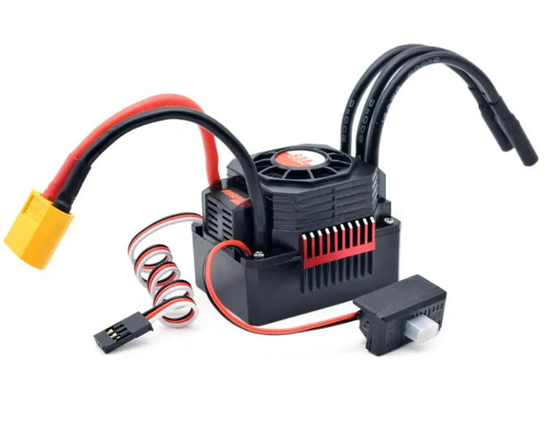 Waterproof 25A 35A 45A 60A 80A 120A 150A ESC Brushless Senseless Speed Controller T / XT60 plugfor 1/8 1/10 1/12 1/20 RC Car