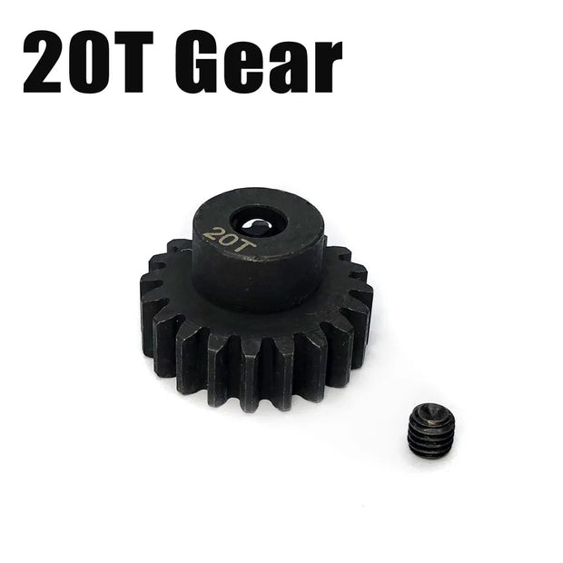 YSIDO Motor Pinion Gear 20T 21T 22T Harden Steel 5mm Shaft for RC Crawler Car Part Short Course Truck Traxxas 1/5 XMaxx  8S