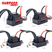 Surpass Hobby Waterproof 25A 35A 45A 60A 80A 120A 150A Brushless ESC Speed Controller XT60 Plug For 1/8 1/10 1/12 RC Car Toys