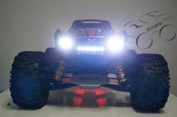 Front Bumper Light LED 5mm for 77086-4 1/5 Traxxas X-MAXX XMAXX RC Car Upgrade Parts