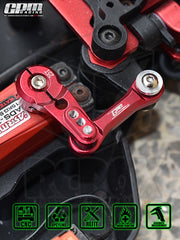 GPM Arrma 1/7 Fireteam Fire Force Assault Vehicle Aluminum Alloy Steering Engine Arm Pull Rod Assembly