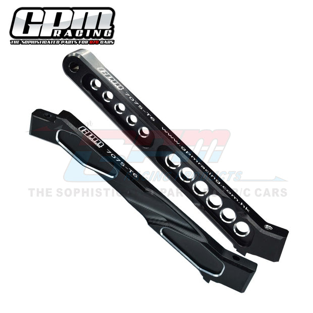 GPM Arrma 1/7 Unlimited F1 Equation V2 Aluminum Alloy 7075-T6 Chassis Front and Rear Support Frame