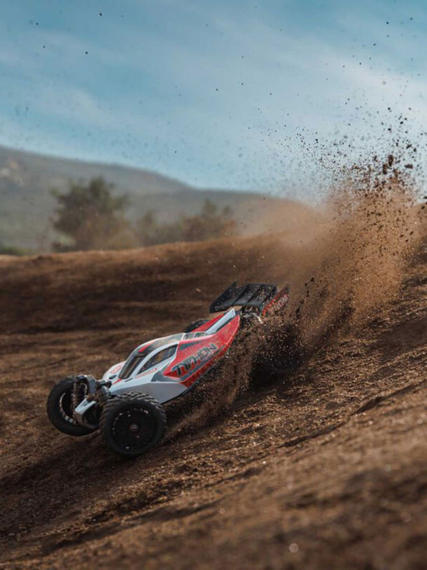 Arrma Ara2106 1/18 Small Typhoon 2S RTR Remote Control Electric Brushed Four-Wheel Drive Off-Road Vehicle RC Model Car