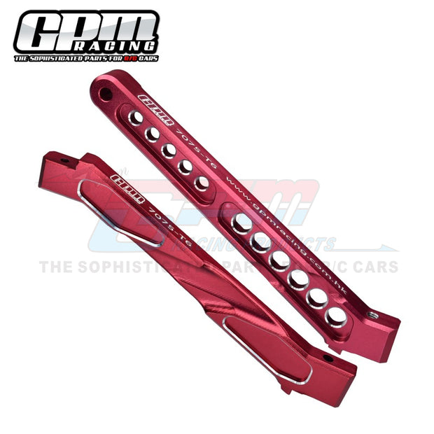 GPM Arrma 1/7 Unlimited F1 Equation V2 Aluminum Alloy 7075-T6 Chassis Front and Rear Support Frame