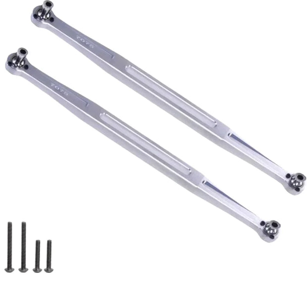 2Pcs RC Car Upgrade Parts Accessories Aluminum Alloy 7075 Front Steering Link Rod For 1/5 1/6 TRAXXAS XRT 8S X-Maxx 8S Widemaxx