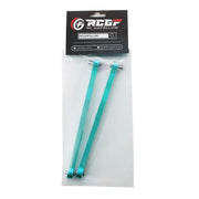2pcs 1/5 Steering Link Rod Set Aluminum Alloy Wheelbase Rc Steering Link Rod Set For  XMAXX RC Car Part Titanium