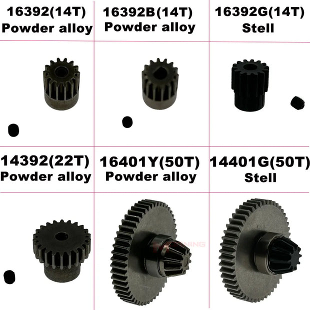 MJX HYPER GO Remote Control Car Accessories Gear Differential DIY Assembly Model Retrofit With Hard Steel Upgrades
