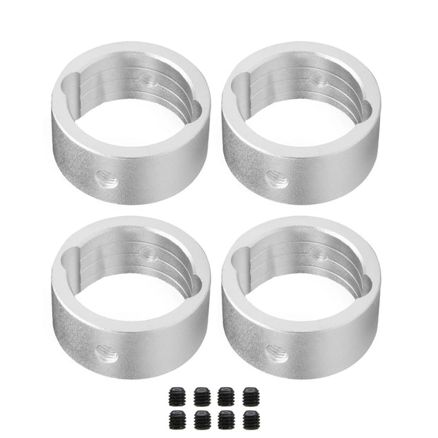 4pcs Metal Drive Cup Reinforcement Ring Differential Drive Cup Sleeve for TRAXXAS 1/5 X-MAXX 1/6 XRT RC Car Upgrade Parts