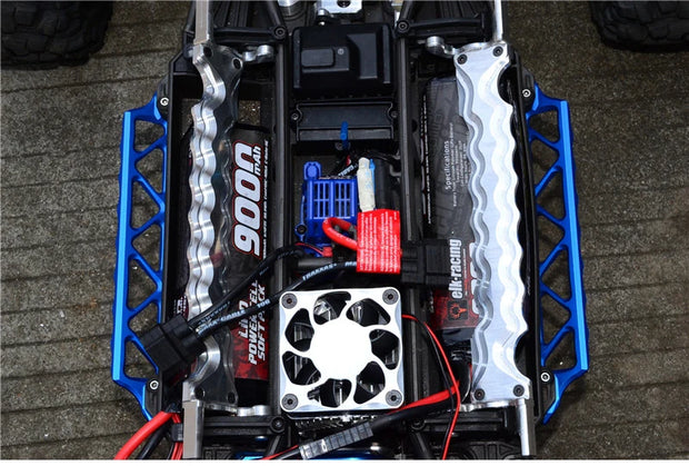 GPM Metal Chassis Nerf Bars Side Skid Pedal Footplate 7723 for Traxxas 1/6 XRT 1/5 X-MAXX 8S 6S 4WD Monster Truck Upgrade Parts