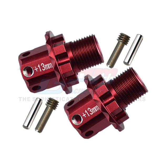 GPM Metal Alloy 13MM Extended 17mm Wheel Hubs Adapter 8654 for Traxxas 1/8 Sledge 4WD Monster Truck 95076-4 RC Car Upgrade Parts