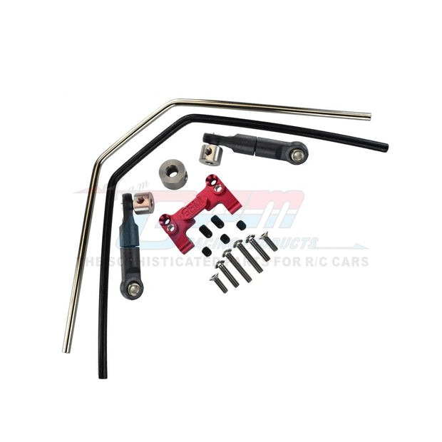 GPM Metal Aluminium Front Rear Sway Bar Anti Tie Rod 9595 for Traxxas 1/8 Sledge Monster Truck 95076-4 RC Cars Upgrade Parts