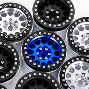 AXSPEED Aluminum Alloy 2.2 inch 45mm Widen Beadlock Wheel Rims Hubs for Axial RBX10 AXI03005 Wraith 90048 RR10 1/10 RC Car Parts