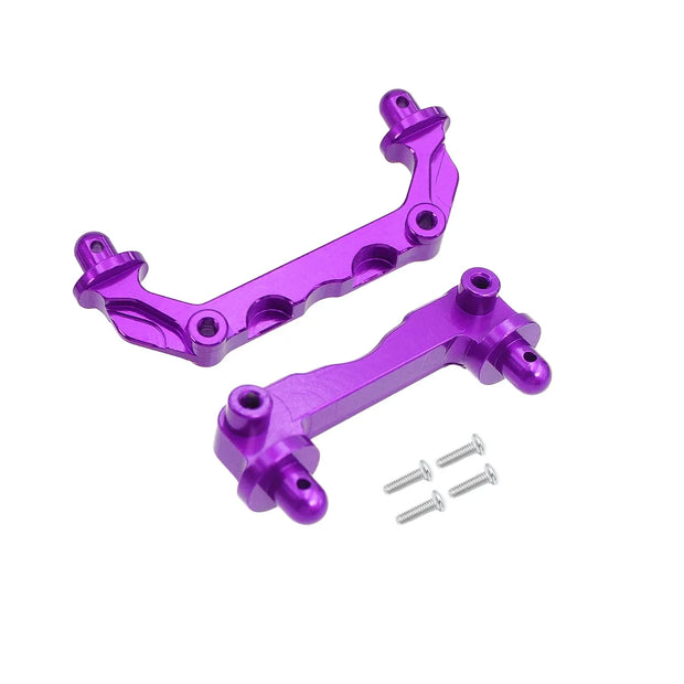 Mjx 14210 14209 H14BM Metal Steering Cup Upper Lower Swing Arm Set Shock Tower Bracket Body Post Hyper Go RC Car Upgrade Parts