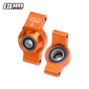 GPM 7075Alu Rear Hub Stub Axle Carriers & Oversize Bearing For TRAXXAS Mini Maxx