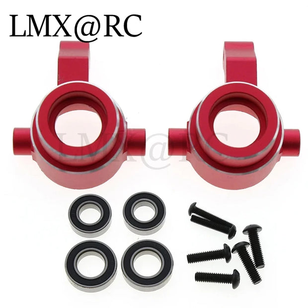 LMX RC TRAXXAS 1/8 SLEDGE 4WD Metal Upgrage Swing Arm Steering Cup Gearbox C Base For RC Car