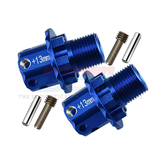 GPM Metal Alloy 13MM Extended 17mm Wheel Hubs Adapter 8654 for Traxxas 1/8 Sledge 4WD Monster Truck 95076-4 RC Car Upgrade Parts