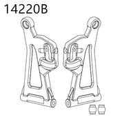 MJX Hyper Go 14209 14210 Modified Accessories Differential Shock Absorber Tire Bumper Gear Arm Shell 1/14 RC Car Spare Parts