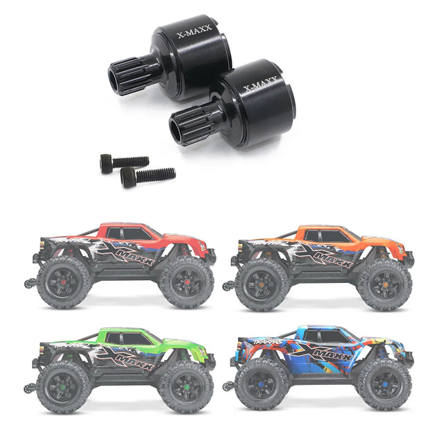 2Pcs Harden Steel Metal Drive Cup Diff Cup 7754X for 1/5 Traxxas X-Maxx XMAXX 8S RC Car Upgrade Parts Accessories