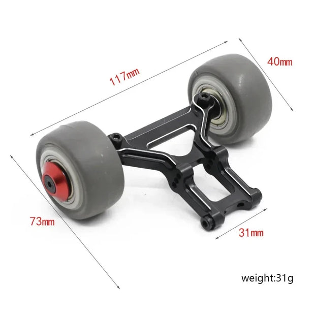Metal Wheelie Bar for Arrma 1/8 KRATON Typhon Outcast Notorious Talion RC Car Upgrade Parts Accessories