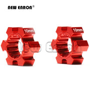 NEW ENRON 2Pcs Aluminum Wheel Hubs Hex 10mm/13mm Thickness 7756 7756X 7756R For RC CAR 1/5 Traxxas X-Maxx XMaxx 77086-4