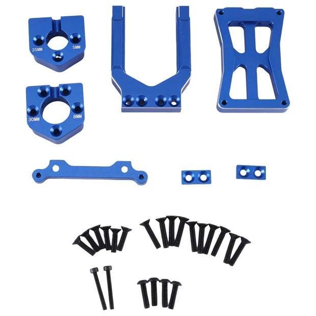 LALA Metal Upgraded Motor Mount Seat Quick Disassembly For TRAXXAS 1/5 X-Maxx XMAXX 6S 8S 1/6 XRT RC Car Upgrade Parts