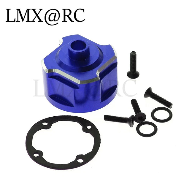 LMX RC TRAXXAS 1/8 SLEDGE 4WD Metal Upgrage Swing Arm Steering Cup Gearbox C Base For RC Car
