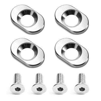 Metal Motor Mount Washers Shims for Traxxas Sledge 1/8 RC Car RC Car Upgrade Parts Accessories