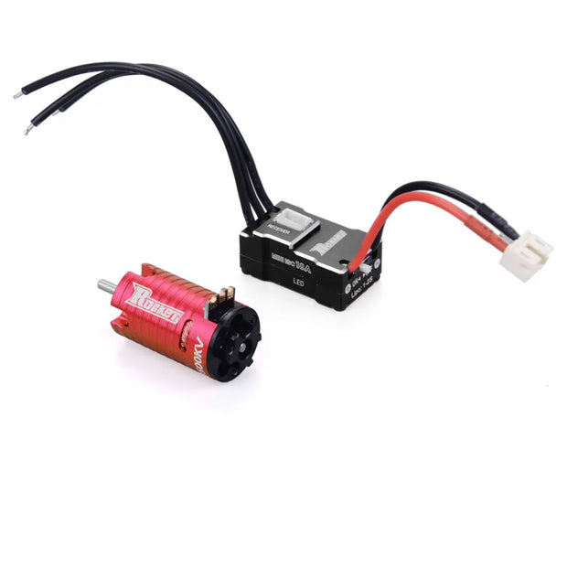 Rocket Mini-z 1410 2500KV 3500KV Brushless Motor w/18A ESC for Kyosho Mr03 Atomic DRZ 1/24 1/28 1/32 RC CarLED Programming Card