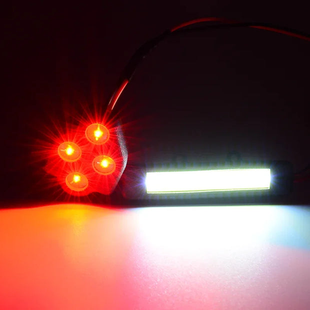 For 1/8 Traxxas Sledge 4WD Monster RC Truck Car LED Light Spotlight Headlight Taillight Set