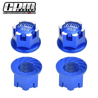 GPM Metal 17mm Wheel Nuts Tire Nut 7758 for Traxxas 1/6 XRT 1/5 X-MAXX 8S 1/10 E-Revo 2.0 MAXX WideMaxx 1/8 Sledge MAXX SLASH 6S