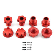 Metal 17mm Splined Wheel Hex Hub Adapter 8654 for Traxxas 1/10 E-Revo 2.0 Maxx 1/8 Sledge RC Car Upgrade Parts