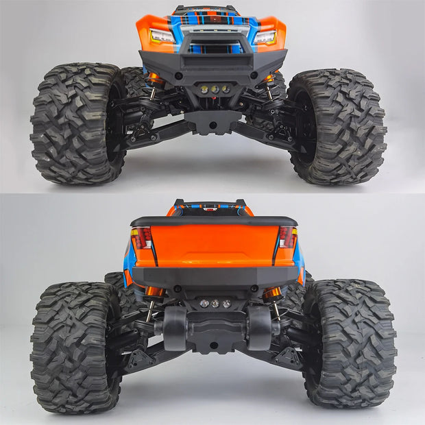 TRINOOD 4PCS Metal Shock Absorber Towers Front & Rear Heighten Shocks Mount for 1/10 RC Crawler MAXX WideMAXX Small-X
