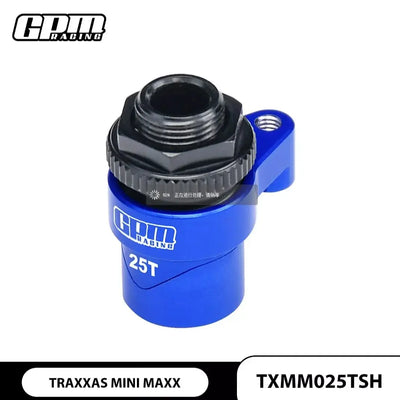 GPM 7075 Aluminum Servo Saver Set Horn W. Built-In Spring Upgrade Servo Saver 23T/25T 10745# For TRAXXAS Mini Maxx RC Parts
