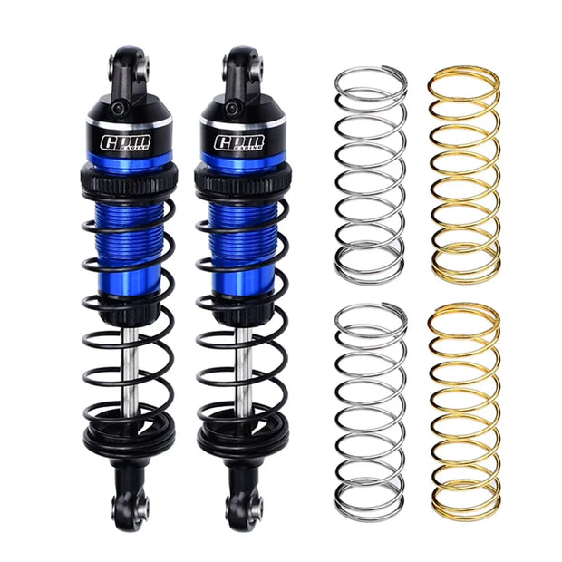 GPM for TRAXXAS Mini Maxx Monster Truck 107154-1 RC Car Upgrade Parts Metal 7075 Alloy 87mm Front Rear Shock Absorber 3760 10765