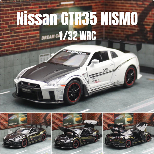 1:32 Nissan Skyline GTR R35 Nismo GT3 Diecast Model Car