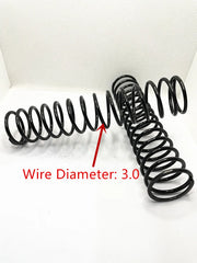 Xmaxx Thicker Harder Shock Springs Wire Dia 3.0mm Shocks Springs for Traxxas 1/5 X-Maxx 8S 7766 GVM RC Racing Parts 1Pair