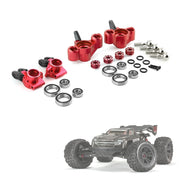 Metal Front Steering Knuckle Rear Hub Carrier for 1/8 Arrma KRATON Outcast BLX 6S V5 RC Car Upgrades Parts Accessories,1