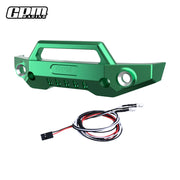 GPM 7075 Alloy Front Bumper With LED Lights For TRAXXAS Mini Maxx Monster Truck