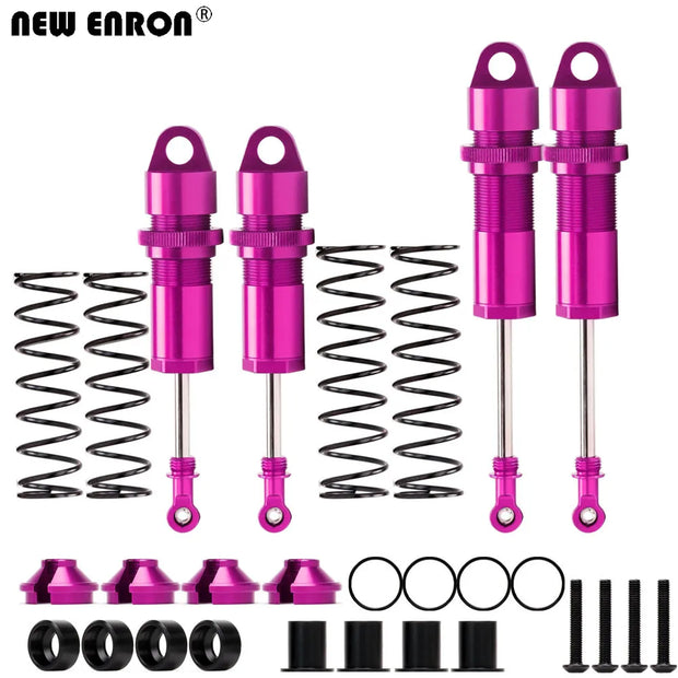 NEW ENRON Aluminum 6061 CNC 98-128mm 108-137mm Shock Absorber Damper 9660 9661 For 1:8 RC Car Traxxas Truck SLEDGE 95076-4