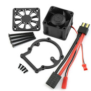 PigRC Metal 3483 Motor Heat Sink Cooling Fan Motor Radiator 3476 3477 For TRAXXAS Sledge 1/8 RC Car Upgrade Parts