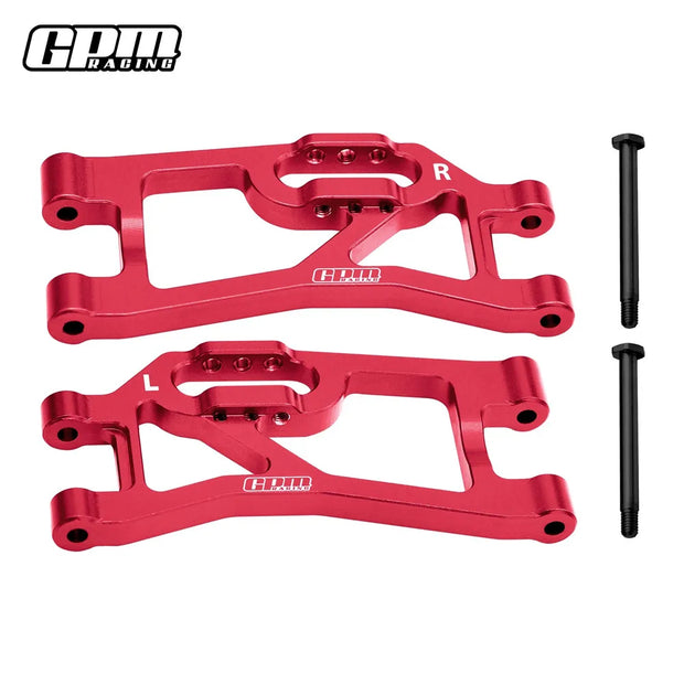 GPM Aluminum 7075 Rear Lower Arms For TRAXXAS MINI MAXX RC Parts 10730+10740
