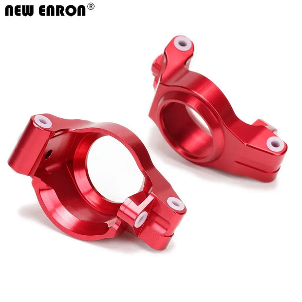 #7732 CNC Aluminum Front C Hub Caster blocks for RC Crawler Car 1/5 Traxxas XMaxx X-Maxx 77076-4 6S 77086-4 8S