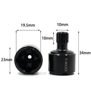 2Pcs Harden Steel Metal Drive Cup Diff Cup 7754X for 1/5 Traxxas X-Maxx XMAXX 8S RC Car Upgrade Parts Accessories