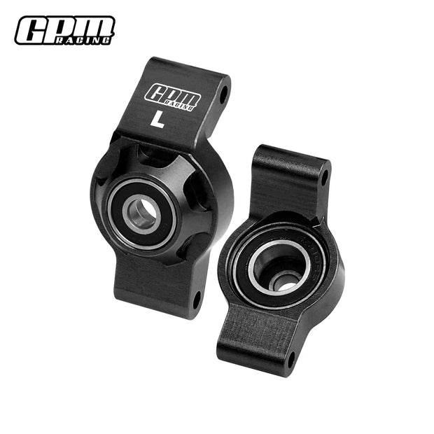 GPM 7075Alu Rear Hub Stub Axle Carriers & Oversize Bearing For TRAXXAS Mini Maxx