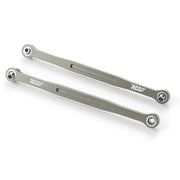 2pcs 1/5 Steering Link Rod Set Aluminum Alloy Wheelbase Rc Steering Link Rod Set For  XMAXX RC Car Part Titanium