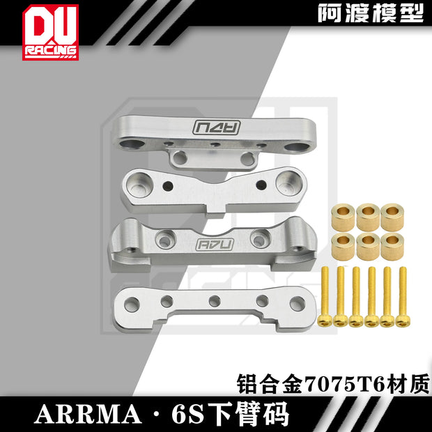 aluminum 7075 hinge pins For 1/8 ARRMA Kraton 6S Typhon 6S 1/7 ARRMA Mojave 6S rc toy parts