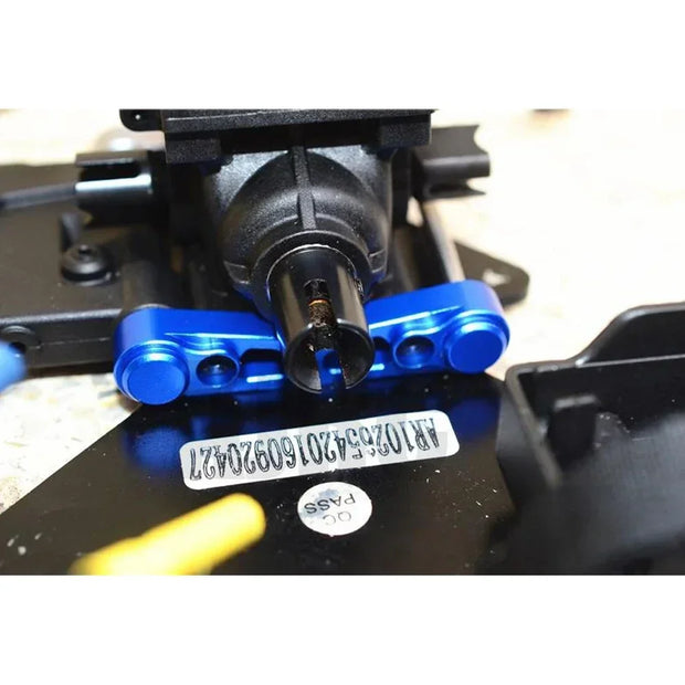 GPM for ARRMA 1/7 FIRETEAM INFRACTION BIG ROCK 1/8 Kraton Outcast 6S Metal Rear Lower Suspension Arm Mount Fixed Block AR330379
